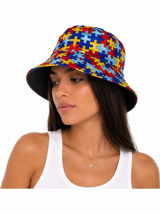 Ghetto Fabric Men's Bucket Style Hat Multicolour