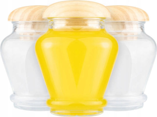 5x Glas Gefäß Behälter 160ml Gewürze