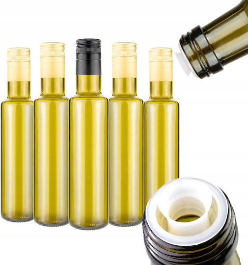50 Bimberek Dorica Olive Wein-/Getränkeflaschen 250ml Verteiler Dunkles Glas