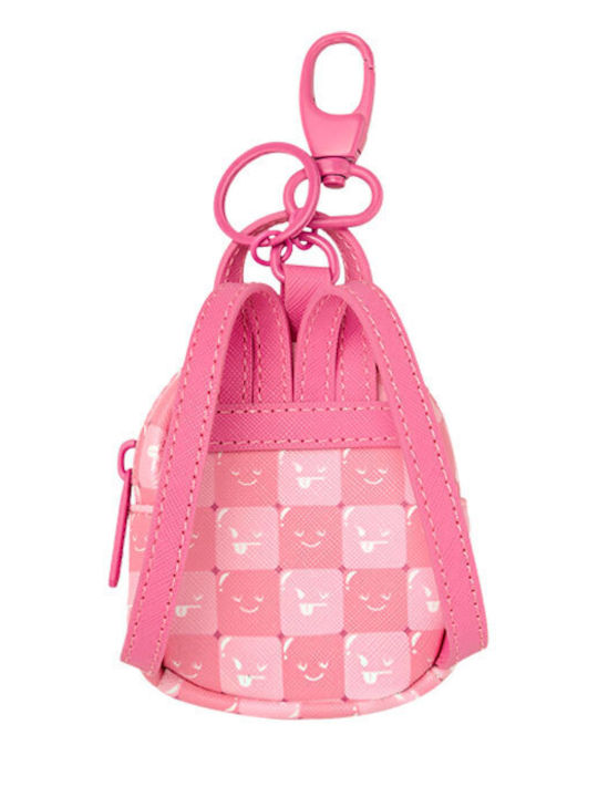 Sprayground Rosa Neue Check Faces Rucksack Schlüsselanhänger Sprayground Rosa Neue Check Faces Rucksack Schlüsselanhänger