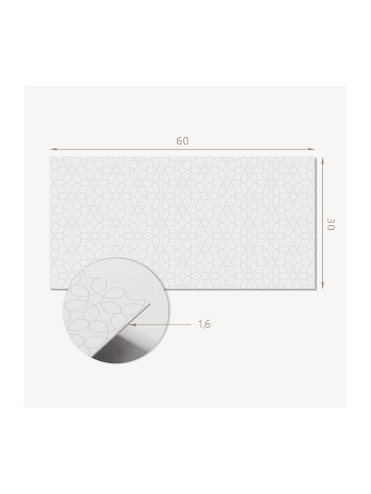 Wandsticker & Wandgemälde Vinyl Dekoration Küche Oder Bad Dünnes Design Kreise 6x60x30 Stück