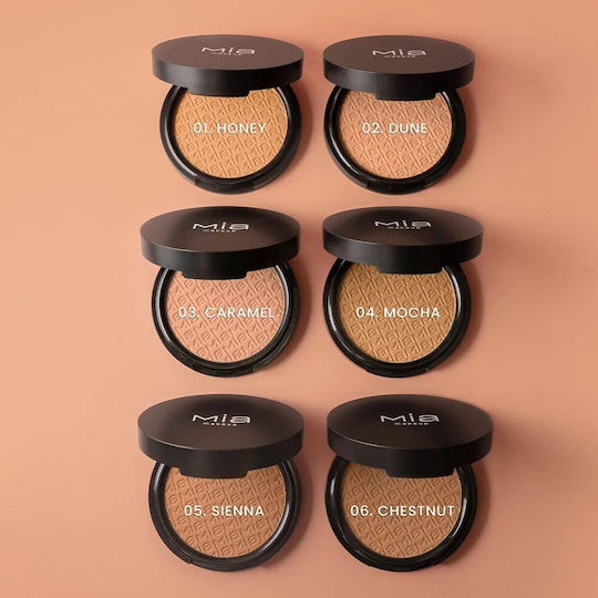 Mia Make Up Пудра Карамел 8гр