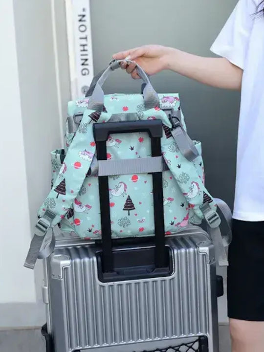 Kids Light Blue Backpack Bag