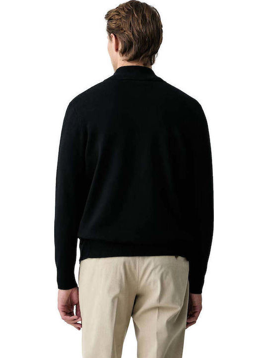Men's Knitted Cardigan Black