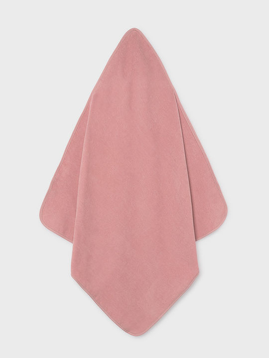 Mayoral Baby-Badetuch mit Kapuze Rosa