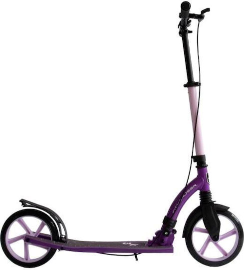 Athlopaidia Kids Foldable 2-Wheel Scooter Purple