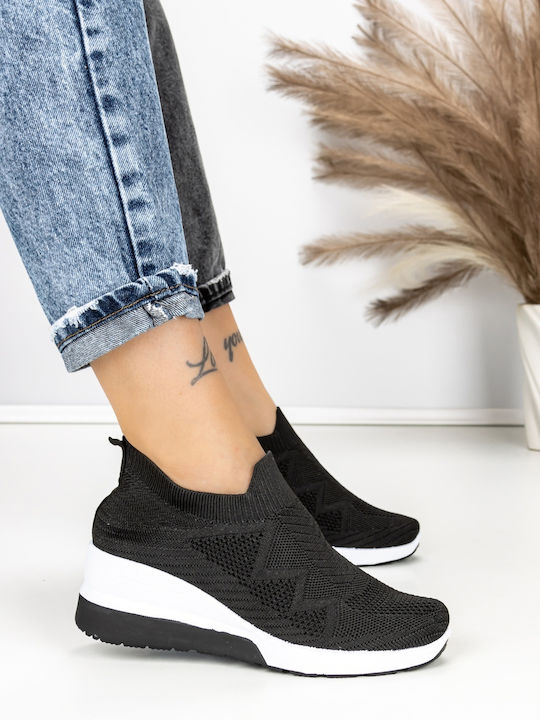 Adidași Flatforms Pentru Femei Negri