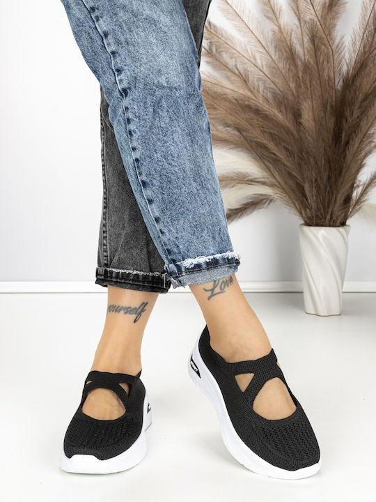 Adidași Flatforms Pentru Femei Negri
