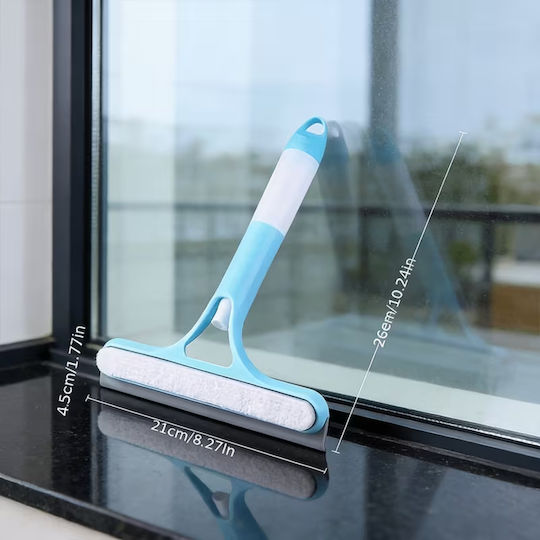 Window Cleaner 3 1 Built-In Sprayer – Sprays Scrubs Dries