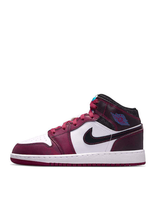 Air  1 Mid Se Adidasi copii High Roșii