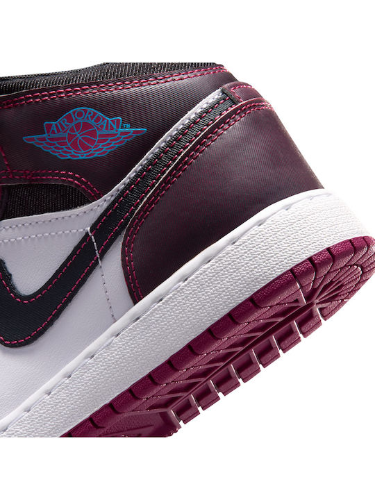Air  1 Mid Se Adidasi copii High Roșii