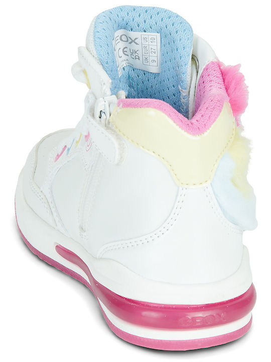 Kinder Sneaker Hoch Anatomisch Weiße