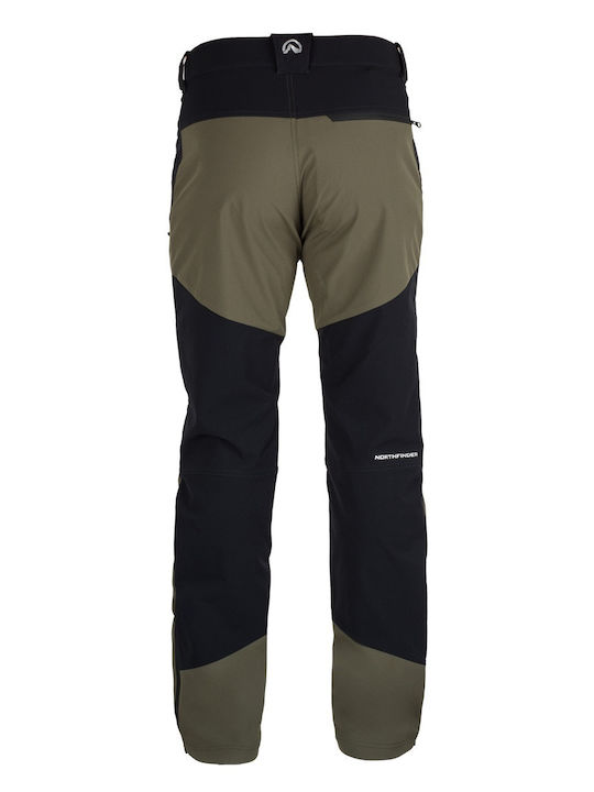 Northfinder Herren Lang Bergsteigerhose Grün
