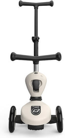 Benutzerdefiniertes Bundle Scoot & Ride Kinderroller Highwaykick 1 Push & Helm S Ash