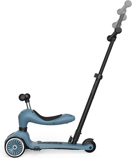 Benutzerdefiniertes Bundle Scoot & Ride Kinderroller Highwaykick 1 Push & Helm S Stahl