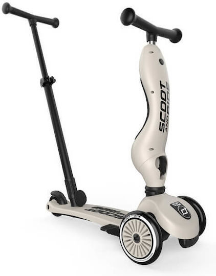 Benutzerdefiniertes Bundle Scoot & Ride Kinderroller Highwaykick 1 Push & Helm Xxs Ash