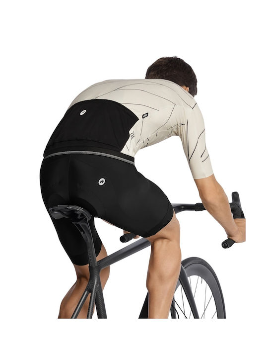 Assos Tricou De Ciclism Cu Mâneci Scurte Pentru Bărbați Road Bej