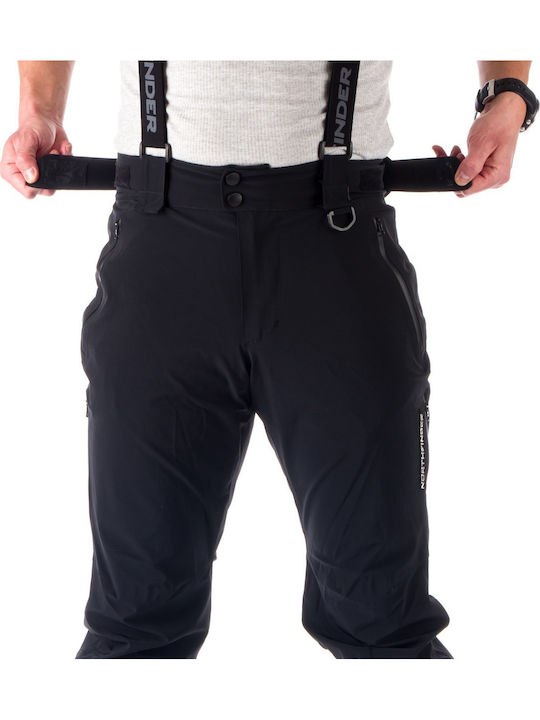 Northfinder 105884-269-102 Pantaloni de Schi și Snowboard Pentru Bărbați Negri