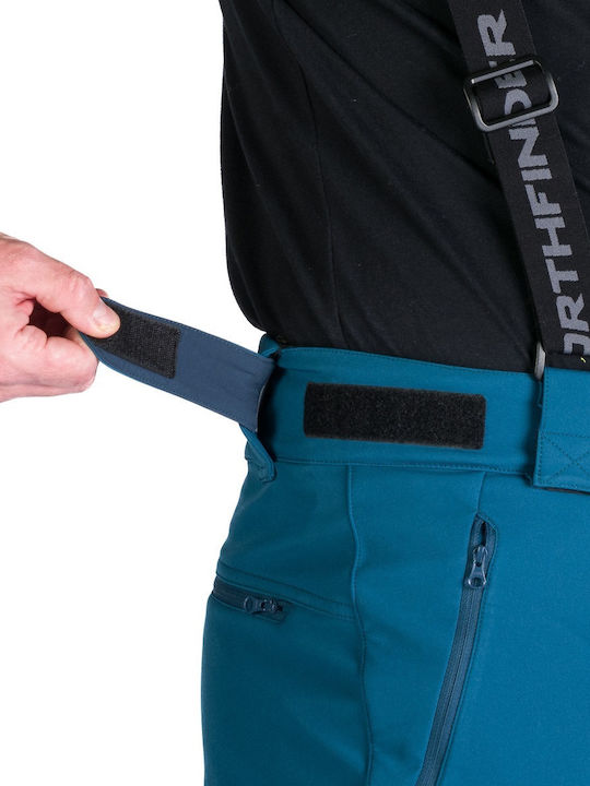 Northfinder 108028-526-102 Pantaloni de Schi și Snowboard Soft Shell Albastru Pentru Bărbați