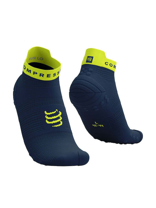 Compressport 4.0 Șosete Running Albastre 1 Pereche