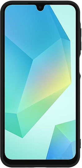 Lemontti Soft Slim Silicone Black Back Cover (Galaxy A16)