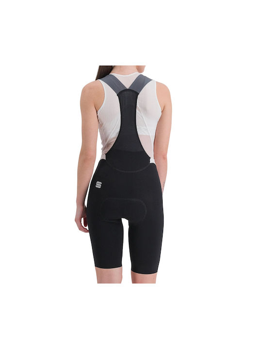 Sportful Pantaloni De Ciclism Pentru Femei Cu Bretele Negri