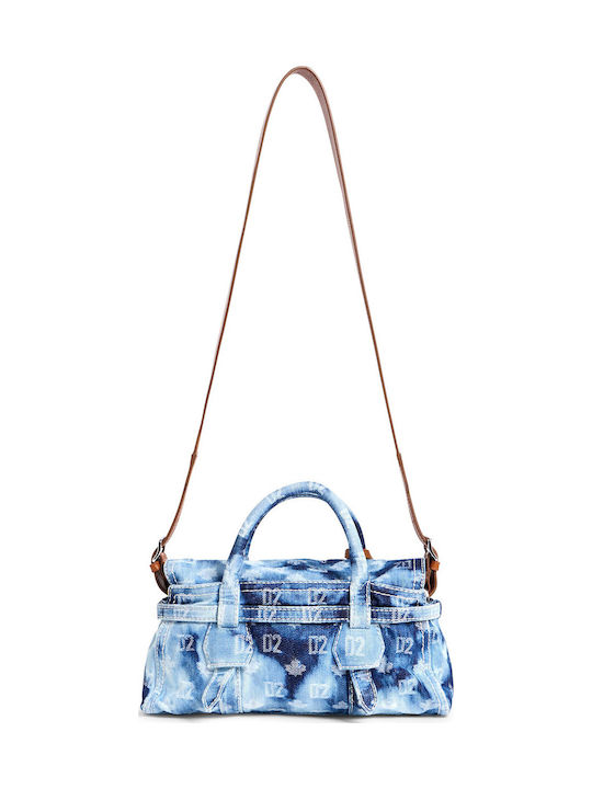 Dsquared2 Damentasche Schulter Blau