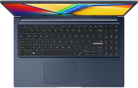 Asus Vivobook 15 X1504 15.6" IPS FHD (Ultra 5-320/8GB/250GB SSD/W11 Pro) (Международна английска клавиатура)