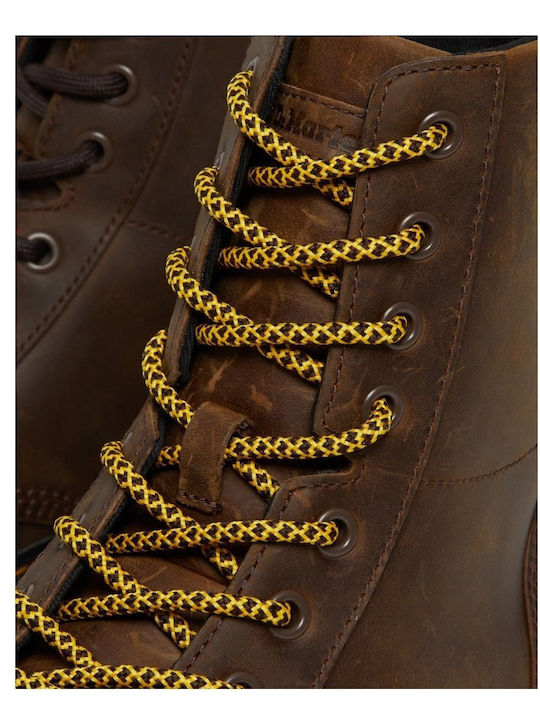 Crazy Horse Leder Braune Herrenstiefel