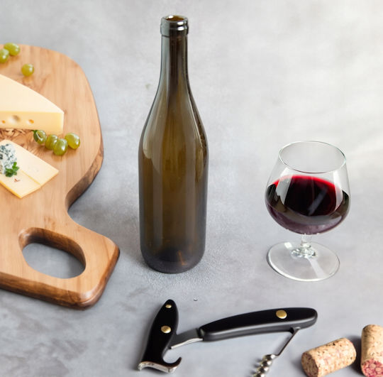 Sticlă Bordeaux 750ml Vin 0,75l Cu Dop de Plută