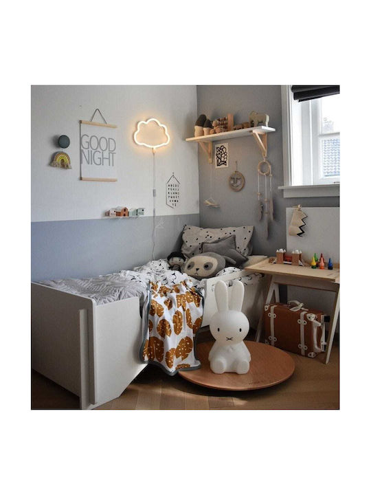Kinderteppiche Set Wolken Grau