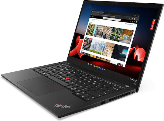 Lenovo ThinkPad T14s Gen 4 (Intel) 14" IPS FHD+ Тъчскрийн (i7-1365U/32GB/256GB SSD/W11 Pro) Deep Black (US Keyboard)