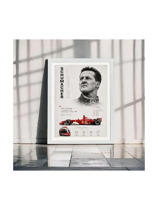 Poster Formel1 Michael Schumacher F078 50cm x 70cm-71714pd158838