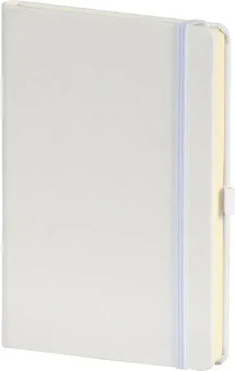 Premium Geschenke-Set Notizbuch mit Punkten mit Stiftetui Weiß