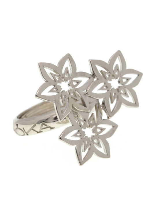 Moka Damentagerring aus Silber