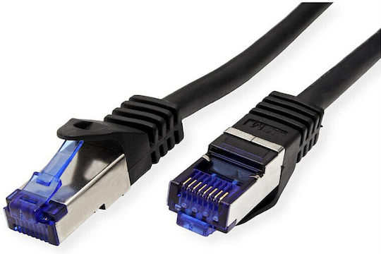 Value S/FTP Cat.6a Ethernet Network Cable 20m Black 1pcs