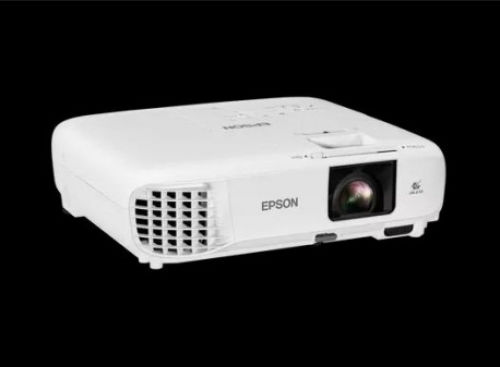 Epson EB-E24 V11HB51040 Mini Projector 3LCD Standard Lamp with Built-in Speakers White