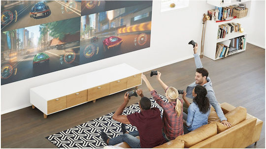 Epson EH-TW6250 V11HA73040 Projector 3LCD 4K Ultra HD Standard Lamp with Wi-Fi and Built-in Speakers White