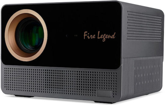 Acer AOpen Fire Legend QF18s MR.JXS11.001 Mini Projector LCD Full HD LED Lamp with Built-in Speakers White