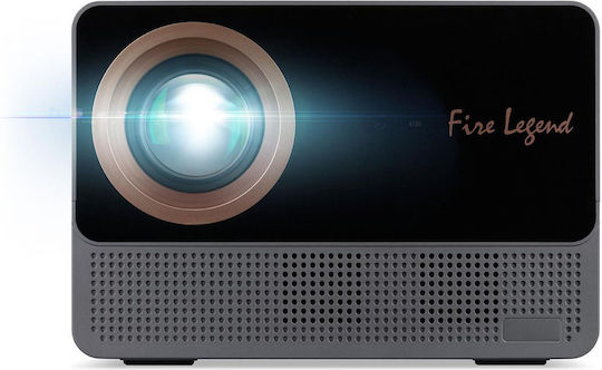 Acer AOpen Fire Legend QF18s MR.JXS11.001 Mini Projector LCD Full HD LED Lamp with Built-in Speakers White