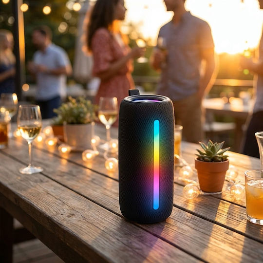 Denver BTL-360B Bluetooth-Lautsprecher 10W mit Akkulaufzeit bis zu 3 Stunden Schwarz