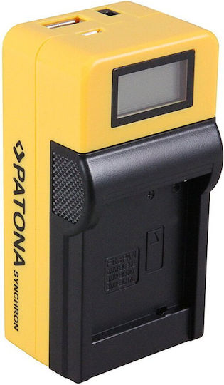 Patona Synchron Usb Charger F Panasonic Bl9e Dmw-ble9 Lcd