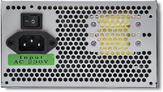 Qoltec Silentline 350W Gray Computer Power Supply Full Wired
