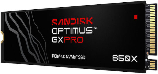 Sandisk Optimus GX Pro 850X SSD 2TB M.2 Type With PCI Express 4.0 Connection PS5 Compatible SDSP81200TAN-000E0