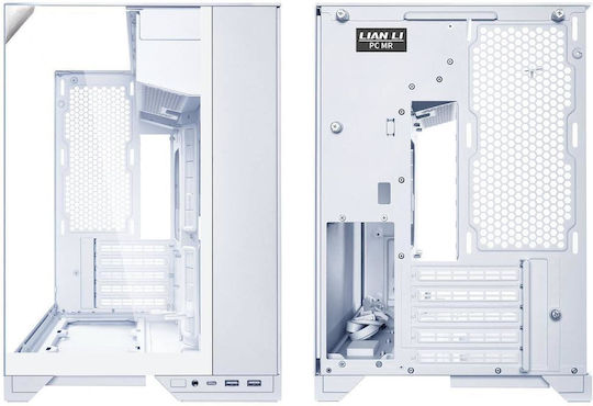 Lian Li Li O11 Vision-M Mini-Turm Computergehäuse Weiß