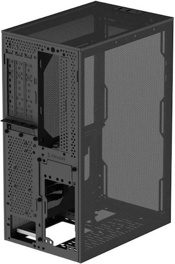 Ssupd Meshroom S V2 PCIe 5.0 Mini Tower Computer Case Black