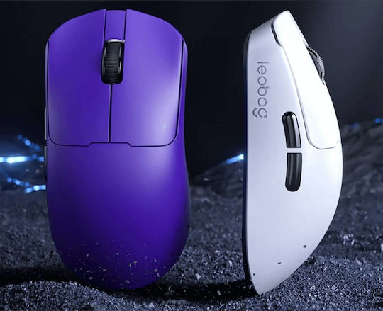 Leobog GM3 Kabelloses Gaming Maus 12000 DPI Lila