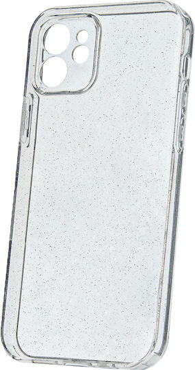 Forcell Back Cover Σιλικόνης / Tempered Glass Διάφανο (Redmi 15C 4G)