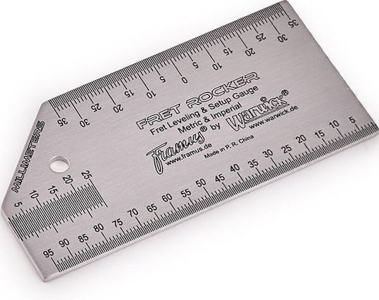 Rockcare Fret Rocker Measuring Tool for Electric Guitar Acoustic / Classical Guitar Bass Guitar