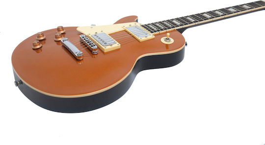 Eko Electric Guitar for Left-handed Single cut Gold